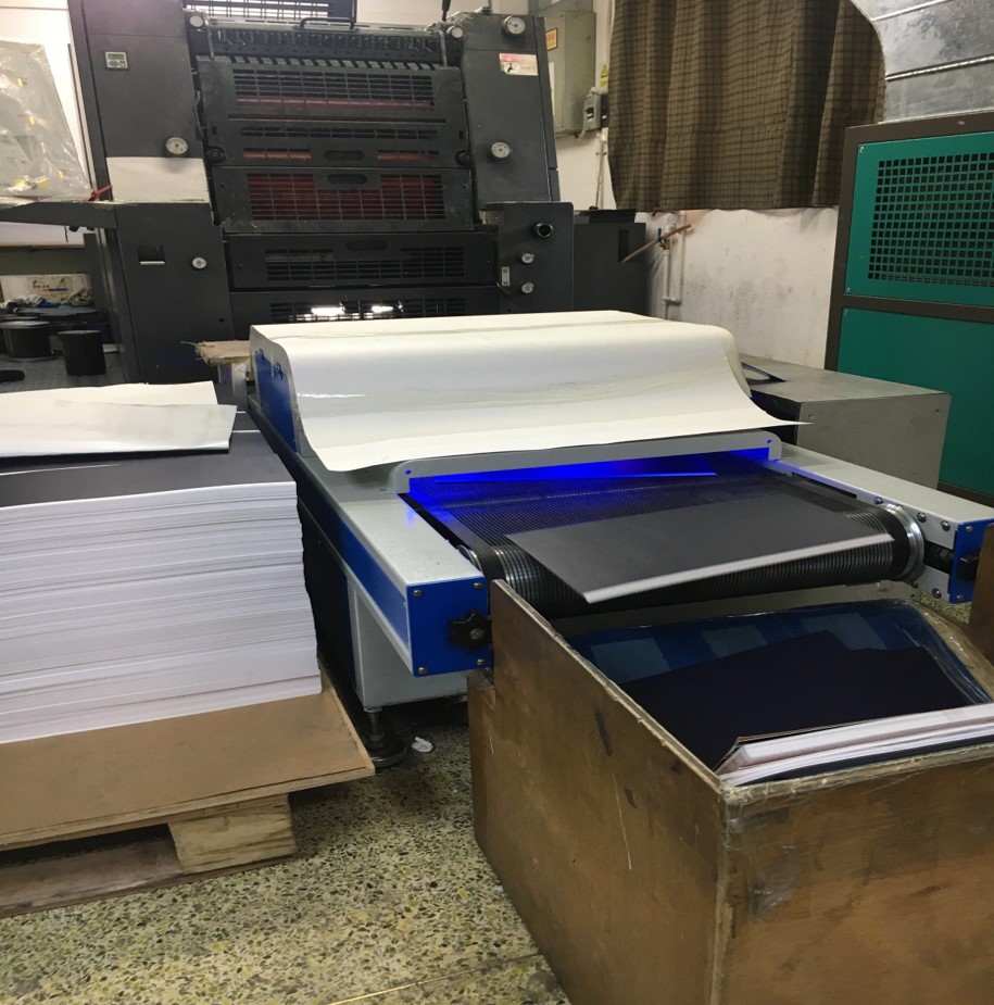 UV胶印机加装LED冷光源